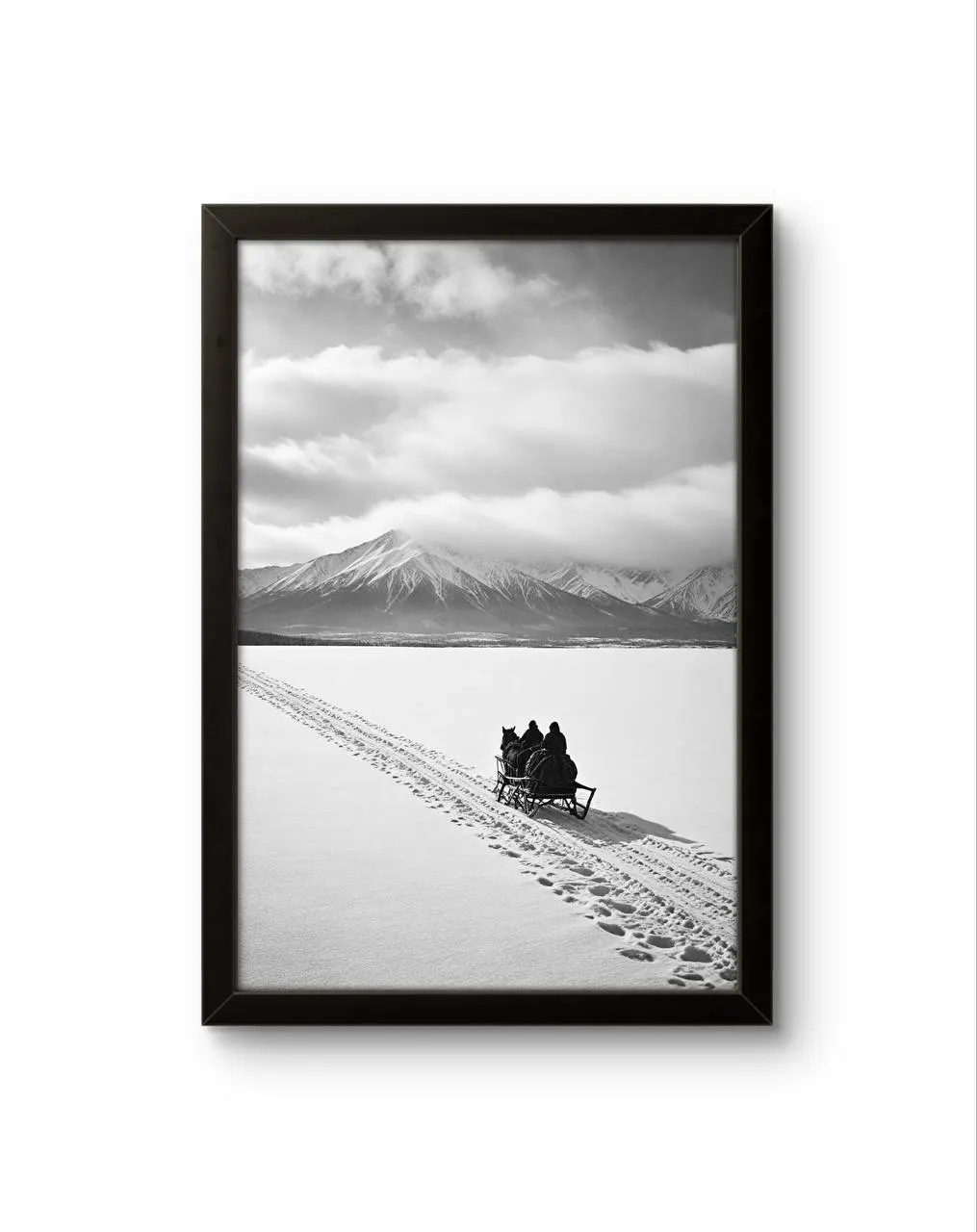 Bonaque - Journey Through the Winter Silence — Fotografia fina impressão de arte por Bonaque