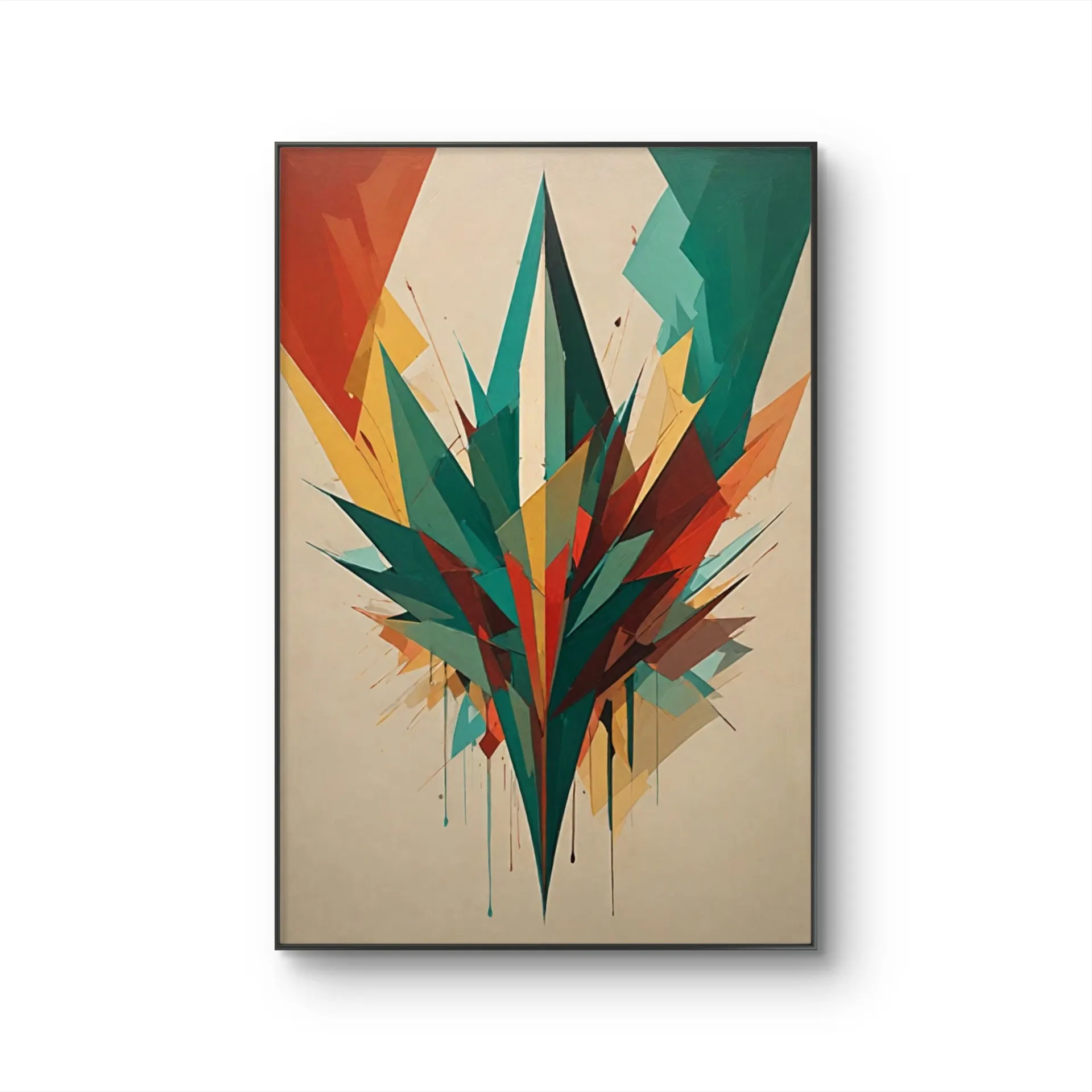 Litvin - Explosive Growth — Mídia mista impressão de arte por Litvin