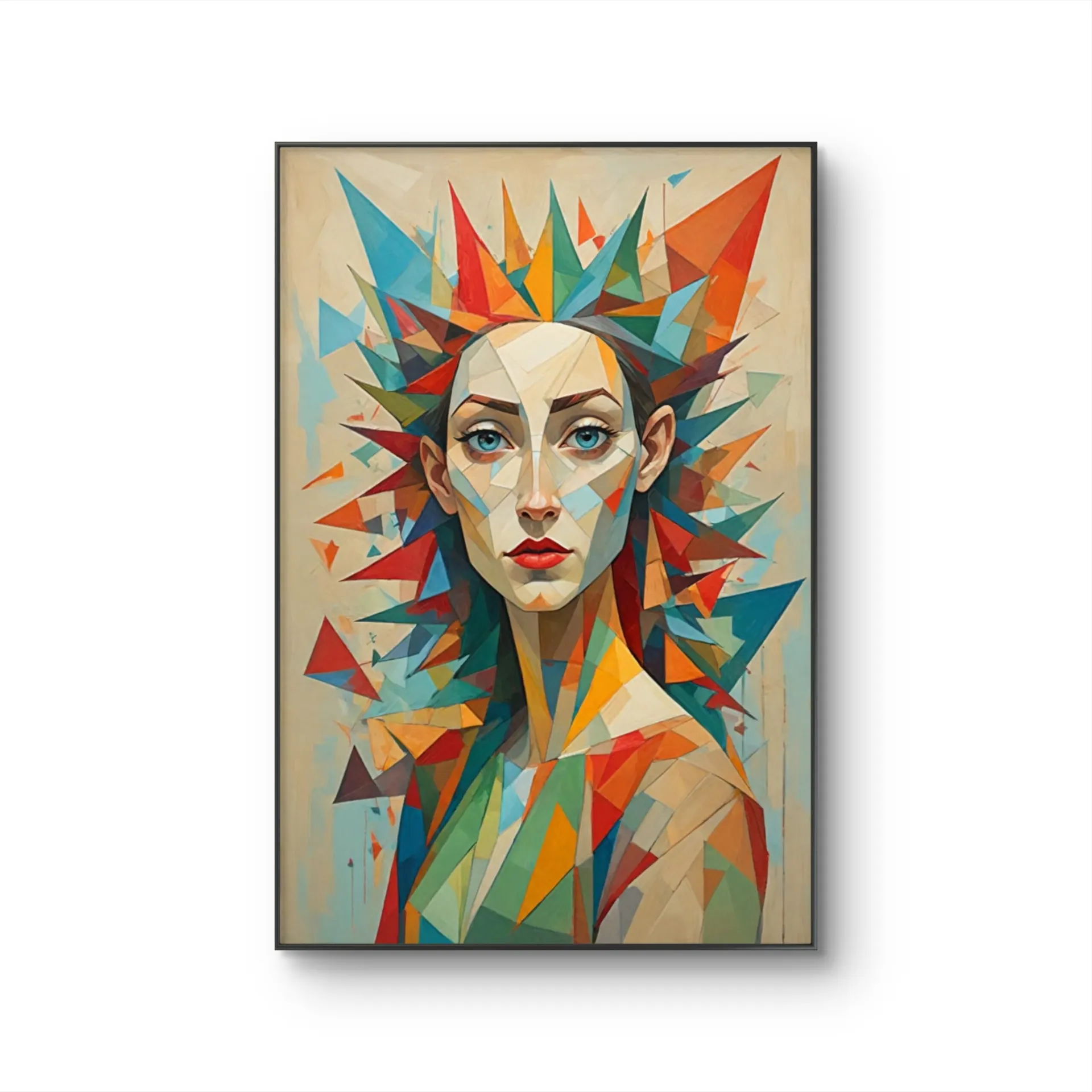 Litvin - Prismatic Gaze — Mídia mista impressão de arte por Litvin