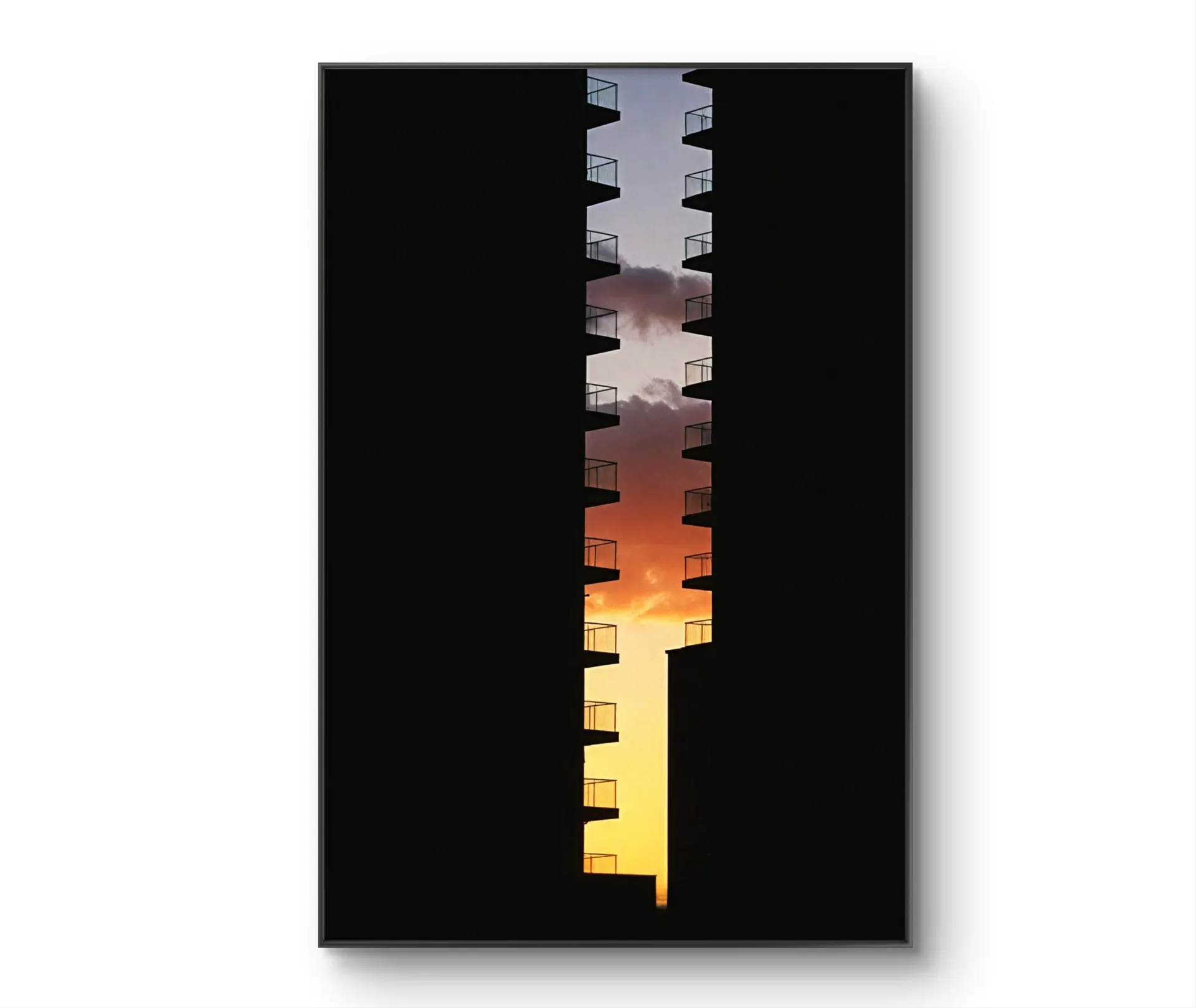 Moroz - Framed Dusk — Fotografia fina impressão de arte por Moroz