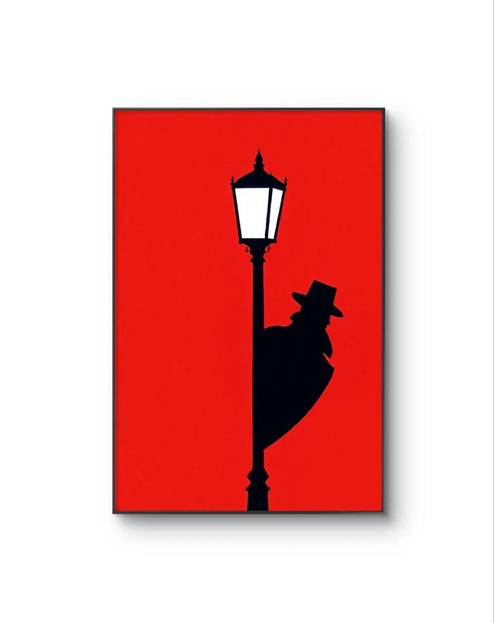 Rodrigo - The Watcher in the Night — Mídia mista impressão de arte por Rodrigo