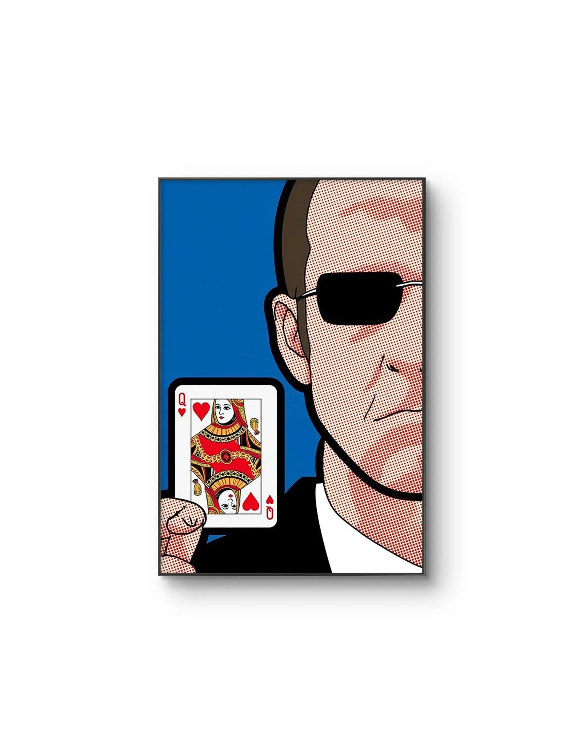 Vizcarra - The Queen's Gambit — Mídia mista impressão de arte por Vizcarra